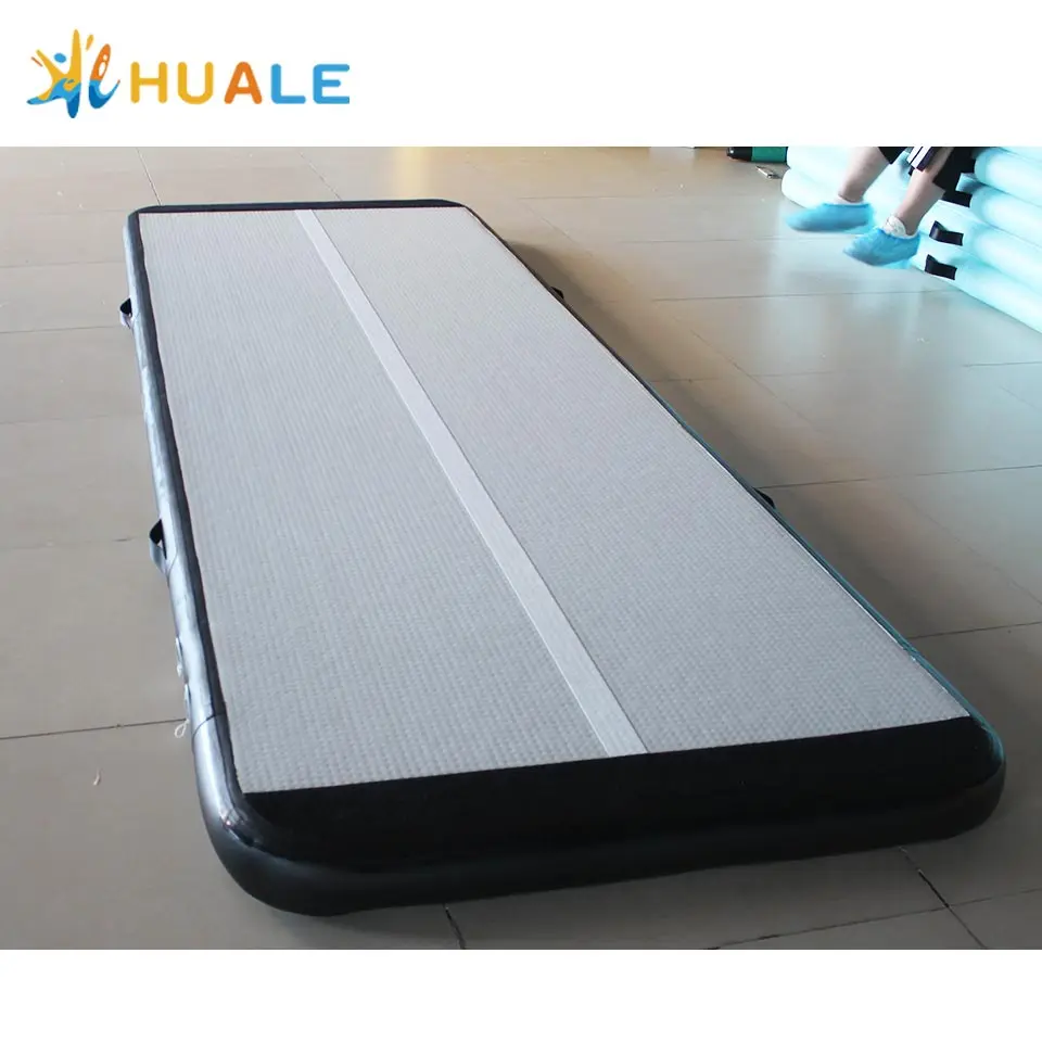 2024 Inflatable Dwf Black Trampoline Park Rainbow 10 Mts 10x2x0.2 Experiment Physics Floor Mat 20ft Air Track For Yoga