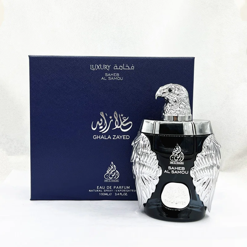 Arabian Perfume Gift Box Blue Charm Long Lasting Oud Attar Woody Fragrance Perfumes Originales Dubai Prince Eagle Luxury Spray