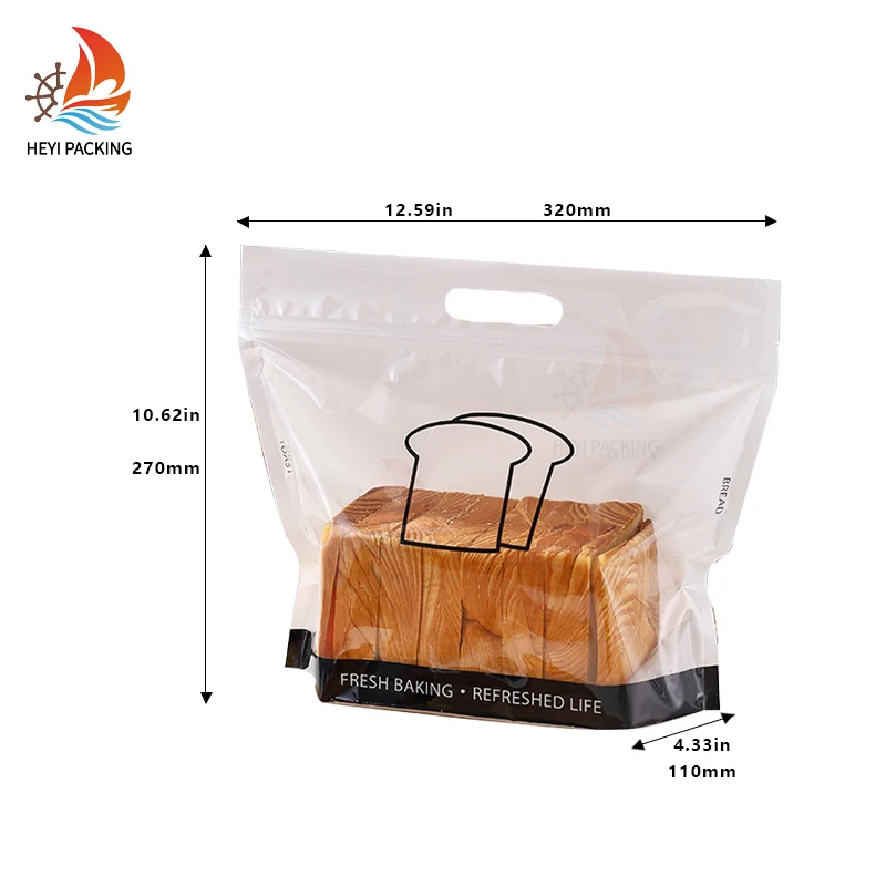 15Kg Side Gusseted Ever Eco Grease Proof Printed Ldpe Reusable Beeswax Bread Dough Plastic Flour Toast Bags