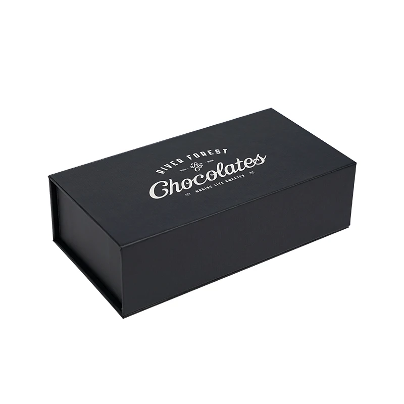 Chocolate wedding favors luxury boxes customized logo sweet candy dividers gift packaging magnetic box cushion