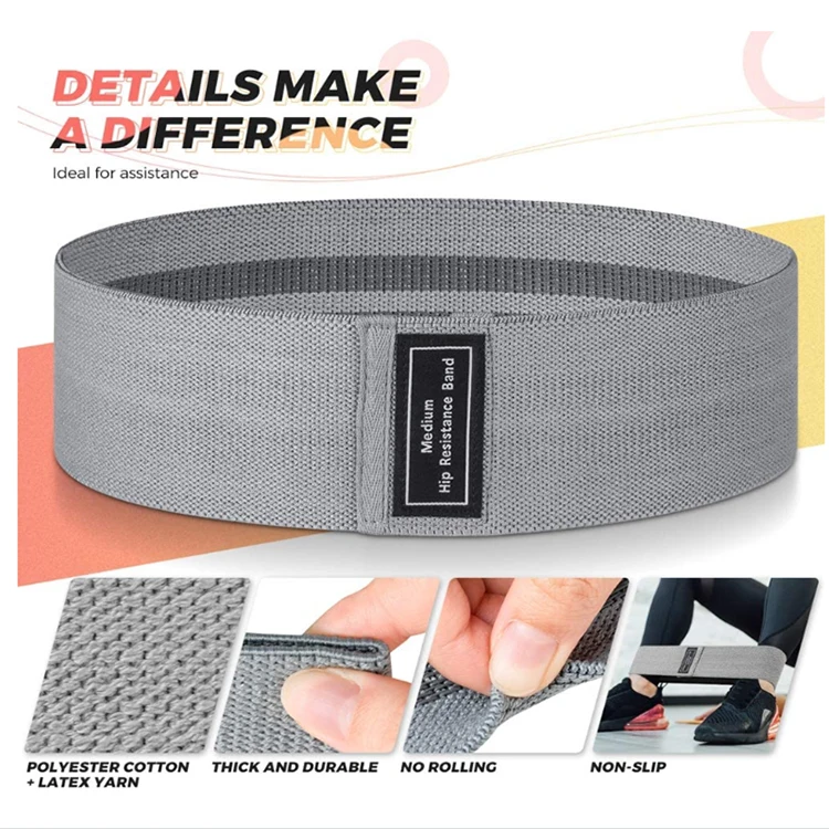 Wholesale customized high-elastic exercise fitness yoga weight loss resistance band