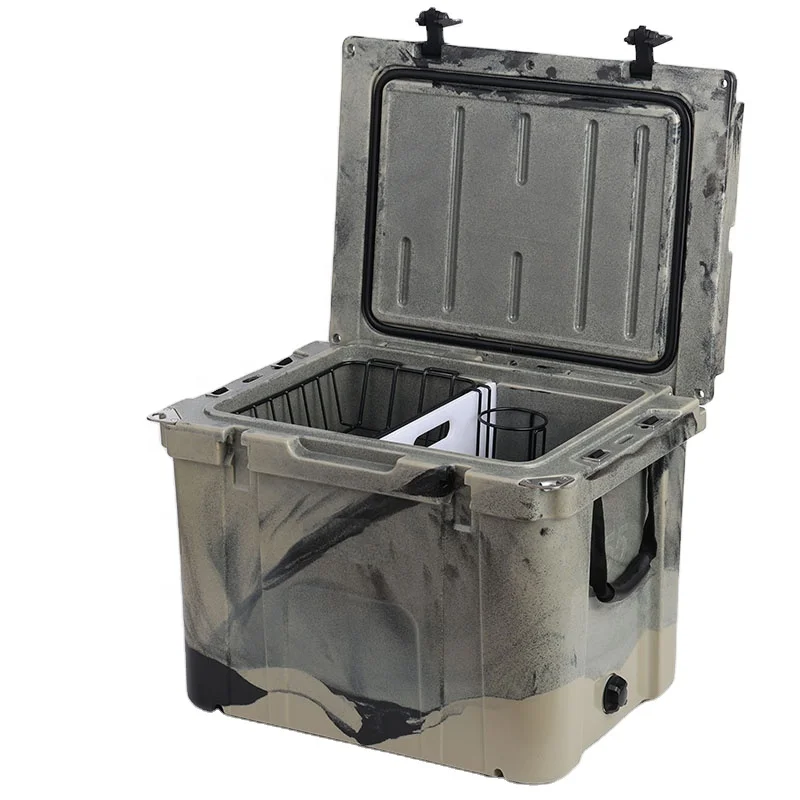 High-end camo color rotomolded hunting ice chest coolers