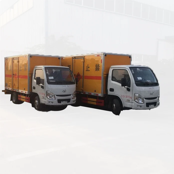 Грузовик YUE JIN для перевозки опасных грузов 6 колес 4x2