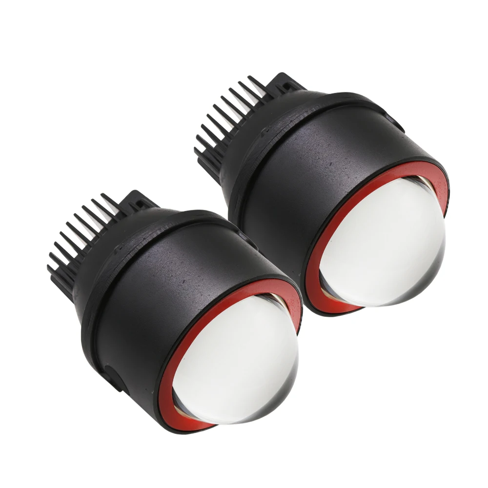 TAOCHIS Car 3.0 inches Bi led fog Light Bi LED Fog Lamp 27W 3000k 6000K headlamp With Bracket Waterproof Fog Lamp