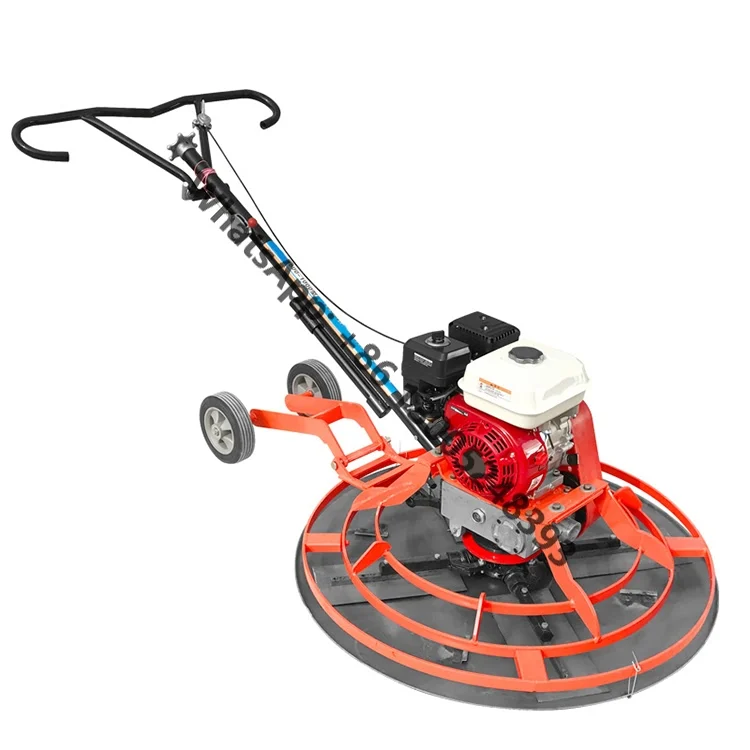 3KW Floor Concrete Cement Pavement Diesel Fuel GX160 Gasoline Concrete Troweling Machine Power Trowel for Building Construction