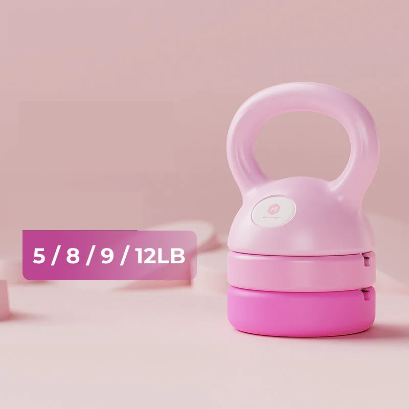 Adjustable Kettlebell Weights Weight Lifting Home Fitness Exercise Equipment Set Men and Women for Strength Training Exercise