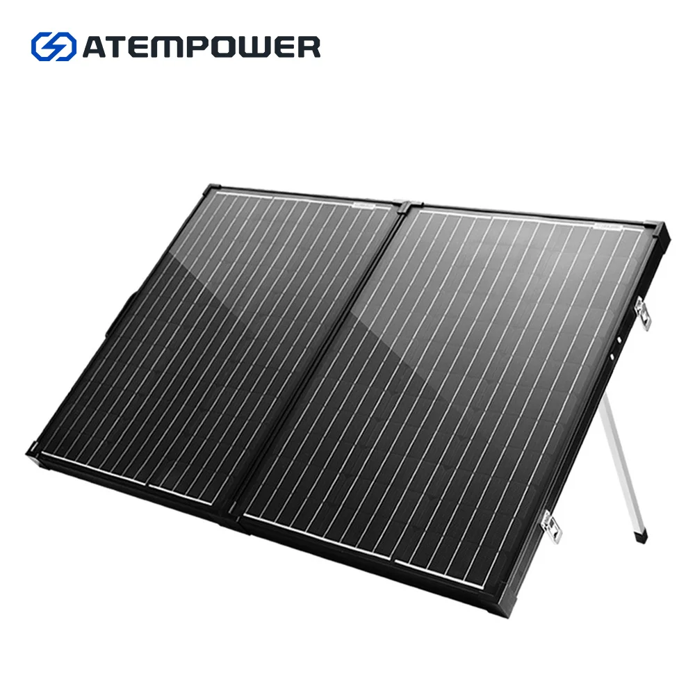 ATEM POWER 12 в моно автофургон для кемпинга 160 Вт складной комплект солнечной панели