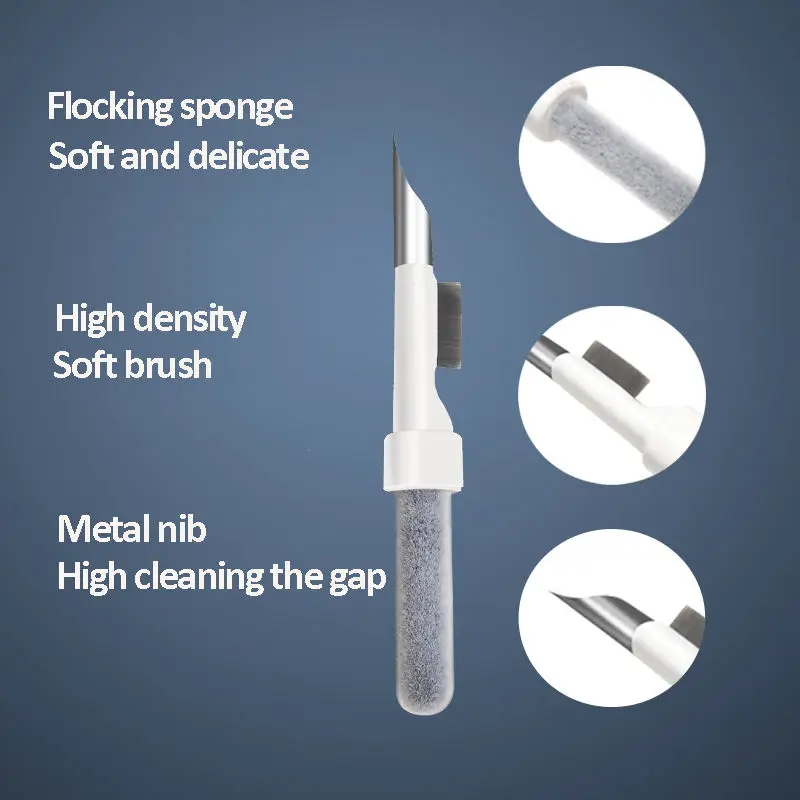 Cleaner Kit For Airpods Pro 1 2 Earbuds Cleaning Pen Brush Wireless Earphones Case Accessories Cleaning Tools For Airdots