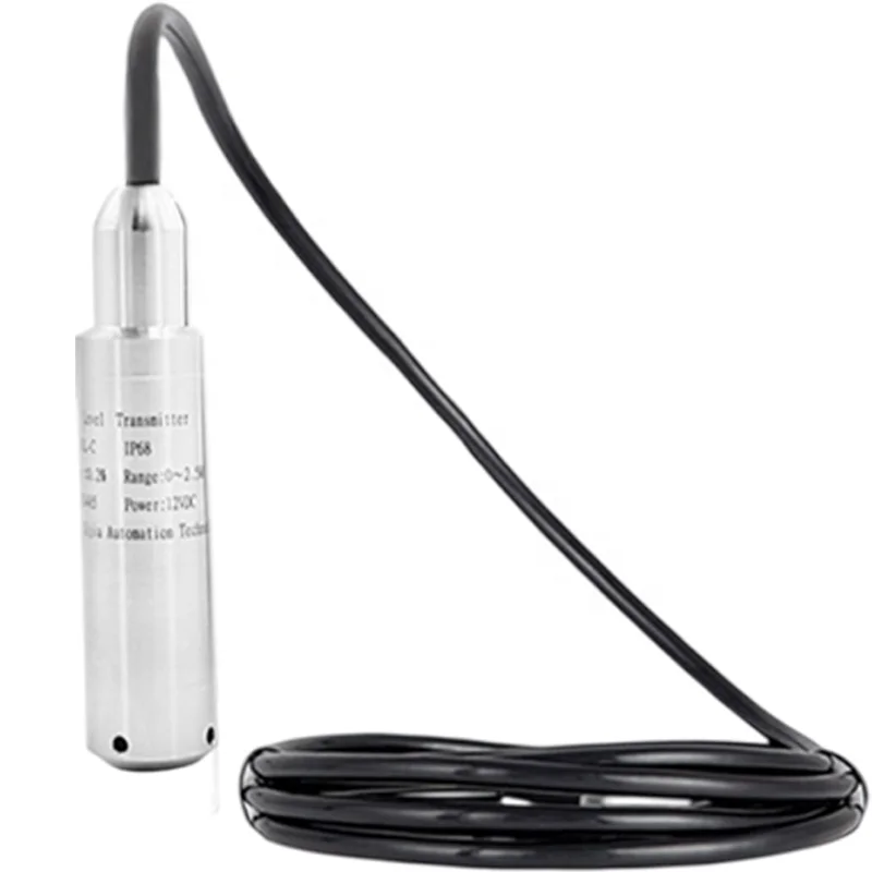 low cost battery operated 420 ma borehole 2m ammonia submersible water level sensor for steam boilers