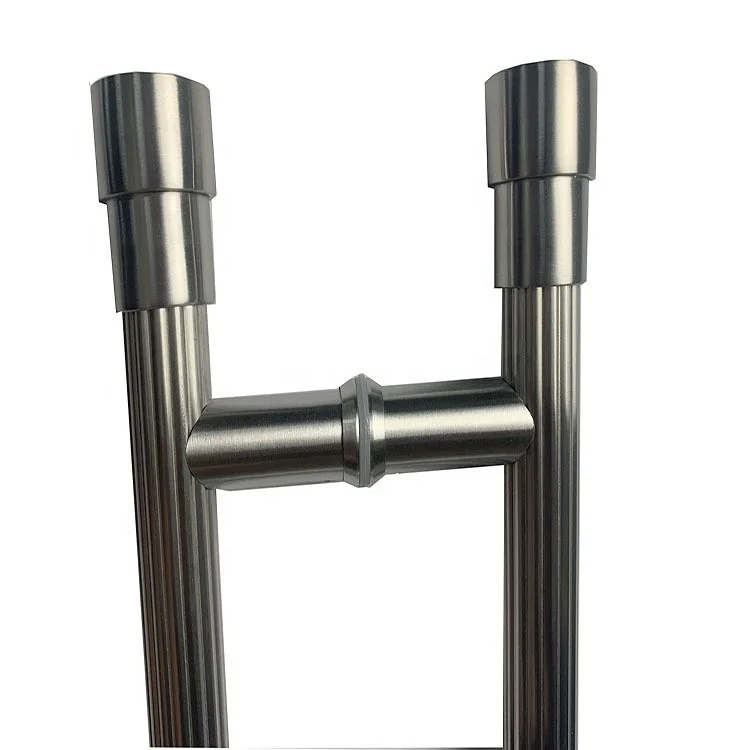 Stainless Steel Door Handle Gold Plated