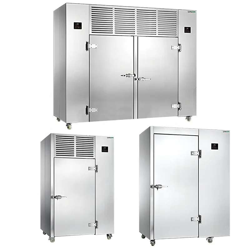 Ultra low temperature -40*C -60*C -80*C for optional Iqf Tunnel bread fruit rapid blast freezing deep blast freezer chiller
