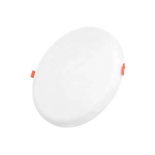 9W 18W 24W 36W Frameless CCT Recessed Round LED Ceiling Panel Light Without Flicker