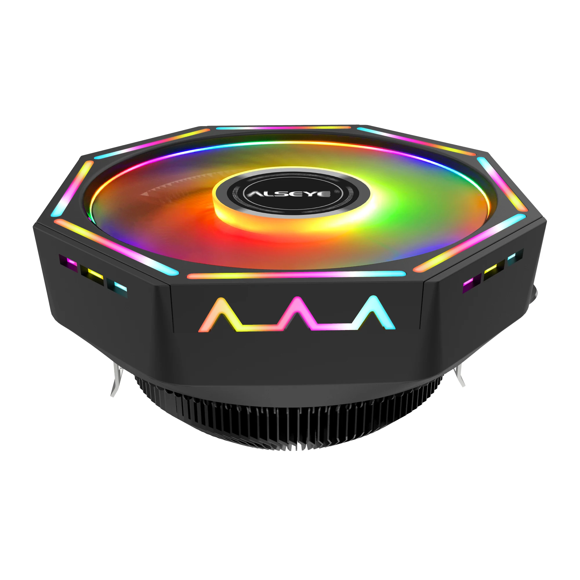 ALSEYE O120Z Plus 120mm rgb 4pin PWM cpu cooler for gaming cases