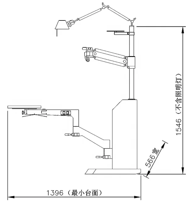 TR-700 низкая цена оптический инструмент комбинированный стол офтальмологический преломления Стоматологическое Кресло