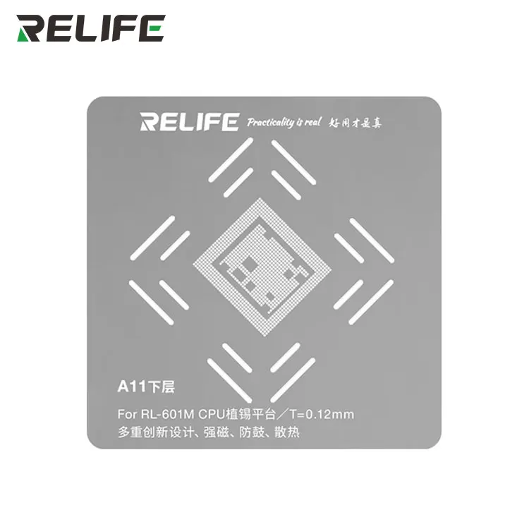 RELIFE RL-601M 7 в 1 IP Процессор олова посадки на платформе комплект подходит для A8-A14 ЦПУ жестяная IP6-IP12