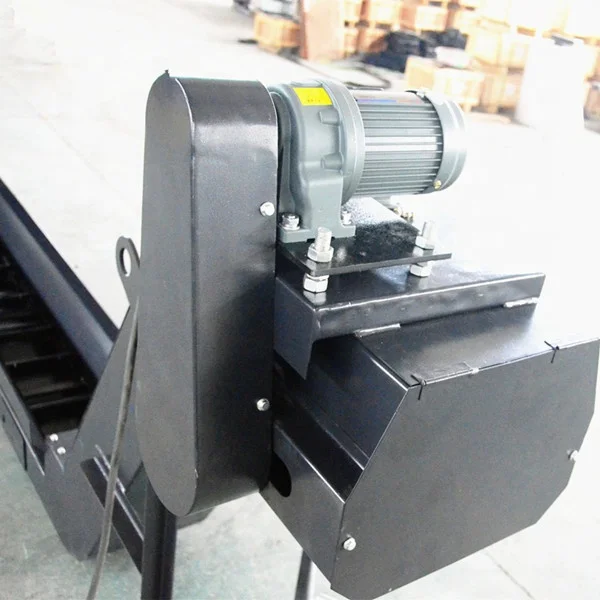 industrial CNC lathe Chip Removing Conveyor  Metal Chip Conveyor CNC Machine Belt Scrap Conveyor CE