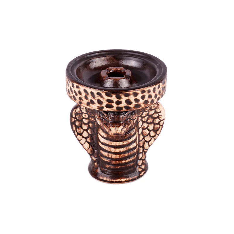 Factory portable  Wholesale  Creative Luxury Home Accessories Ceramic Hookah Bowl 8.7*10 cm