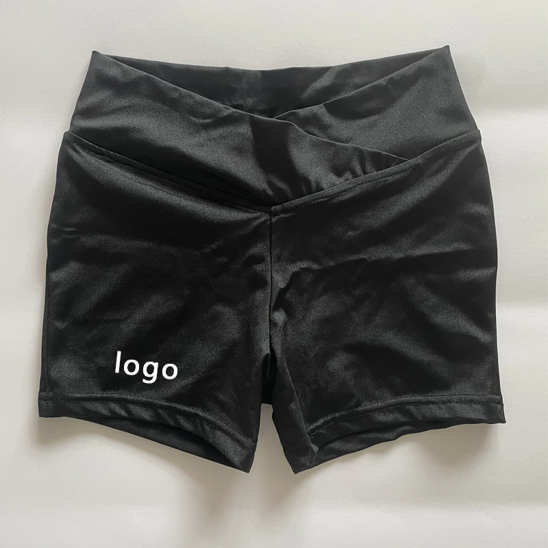 Wholesale Custom Spandex Dance Shorts Girls Kids Shorts for Kids with Logo