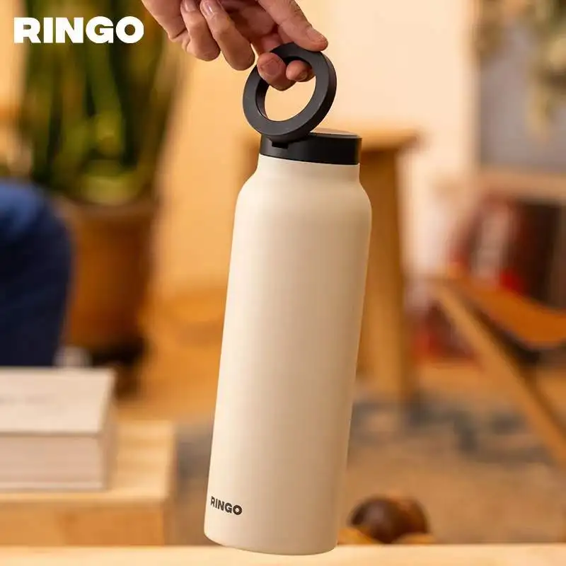 vacuum insulated bottle stainless steel thermos insulated drink bottle with magnet lid