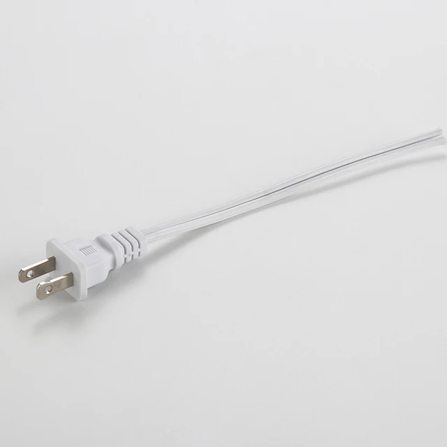 Plug with Wire coiled ETL certified power cord