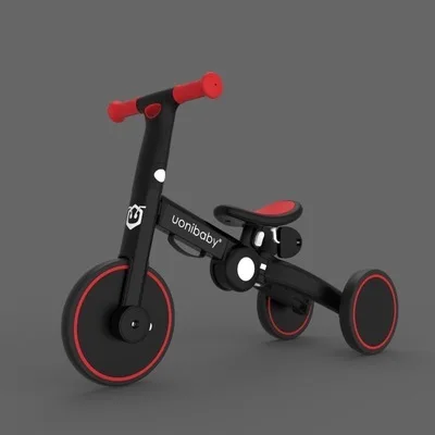 Детский балансировочный велосипед, скутер для детей 1-3-5 лет, складной детский велосипед «Три в одном»