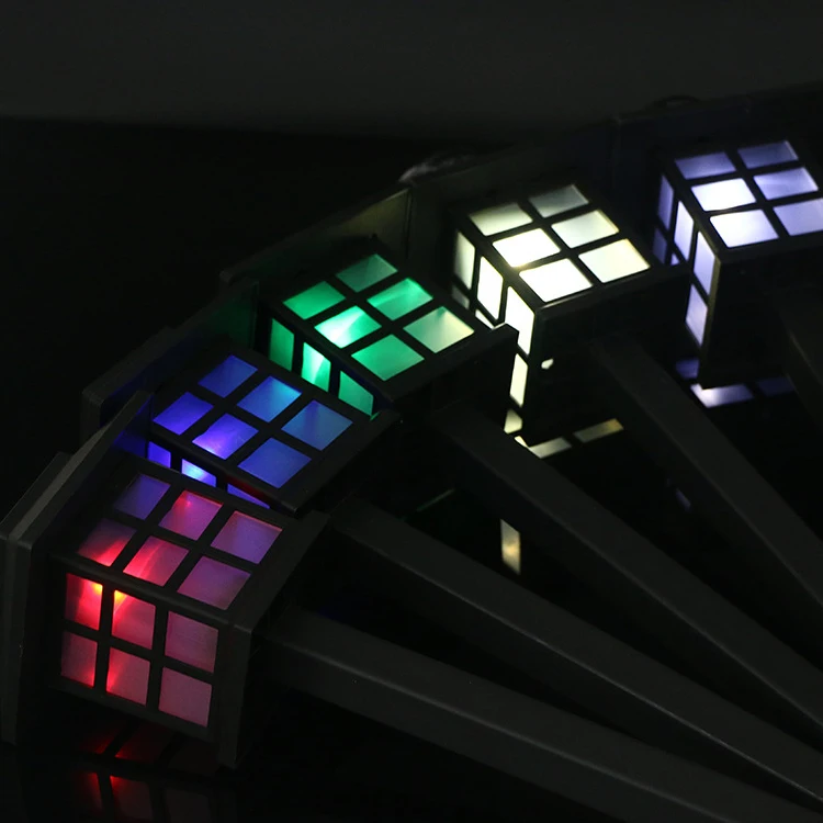 Best-selling colorful decoration modern IP65 outdoor solar lawn lamp waterproof led garden