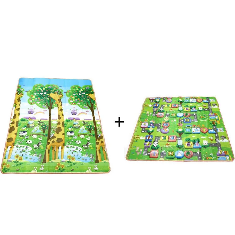 XPE Eco Friendly Custom Designed Rubber Fold Slippery Game Play Mat Soft Sublimation Print Toy