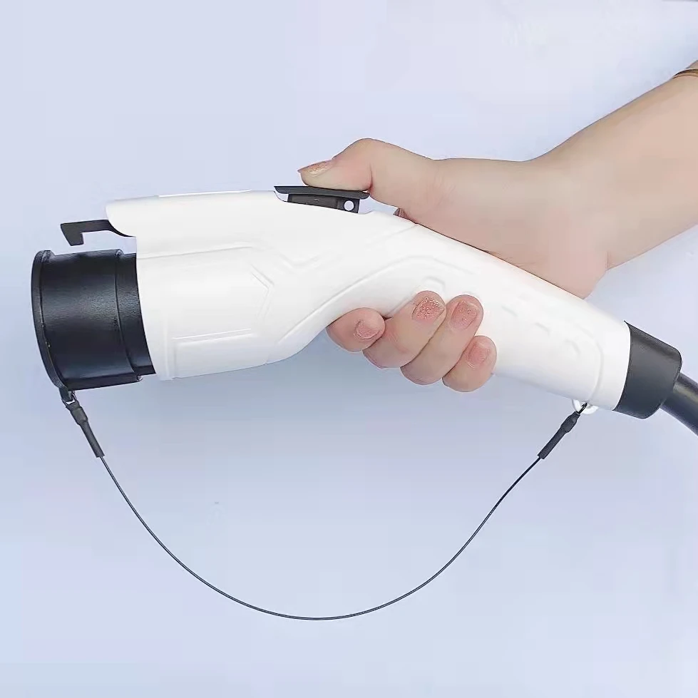 fisher Portable EV charger EVSE 16A adjustable 8A 10A 13A 16A with Type 1 EV connector portable electric car charging station