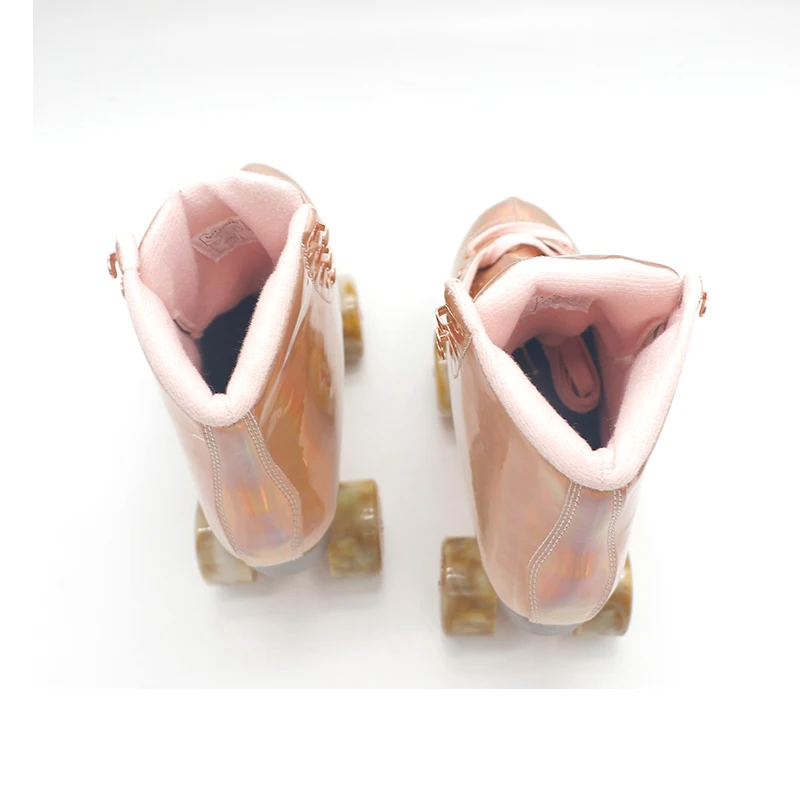 103a Wheel Roller Skates Protective Gear Toe Trucks Pad Tyre Double Row Boys