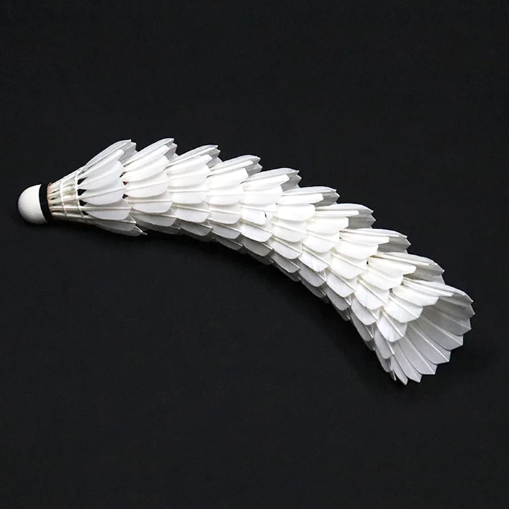 Factory Sale High quality Exercise Fitness Goose Feather Good Flight Badminton