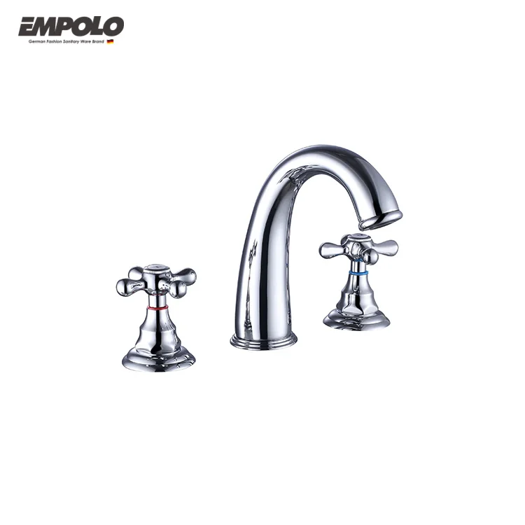 Vintage Faucet Antique Brass Kitchen Faucet Basin Tap Bathroom Water Silver Mixer Faucet