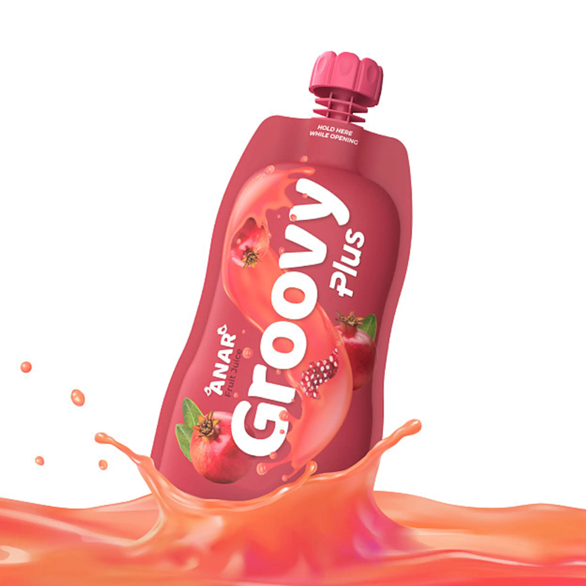Мешок для воды из пищевой алюминиевой фольги с носиком