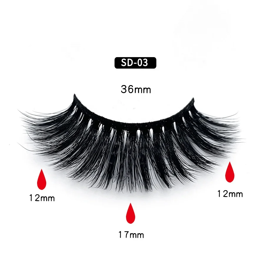 Vegan Cruelty Free Full Strip Mink Lashes 3d Natural False Eyelash Wholesale Synthetic Eyelashes With Box