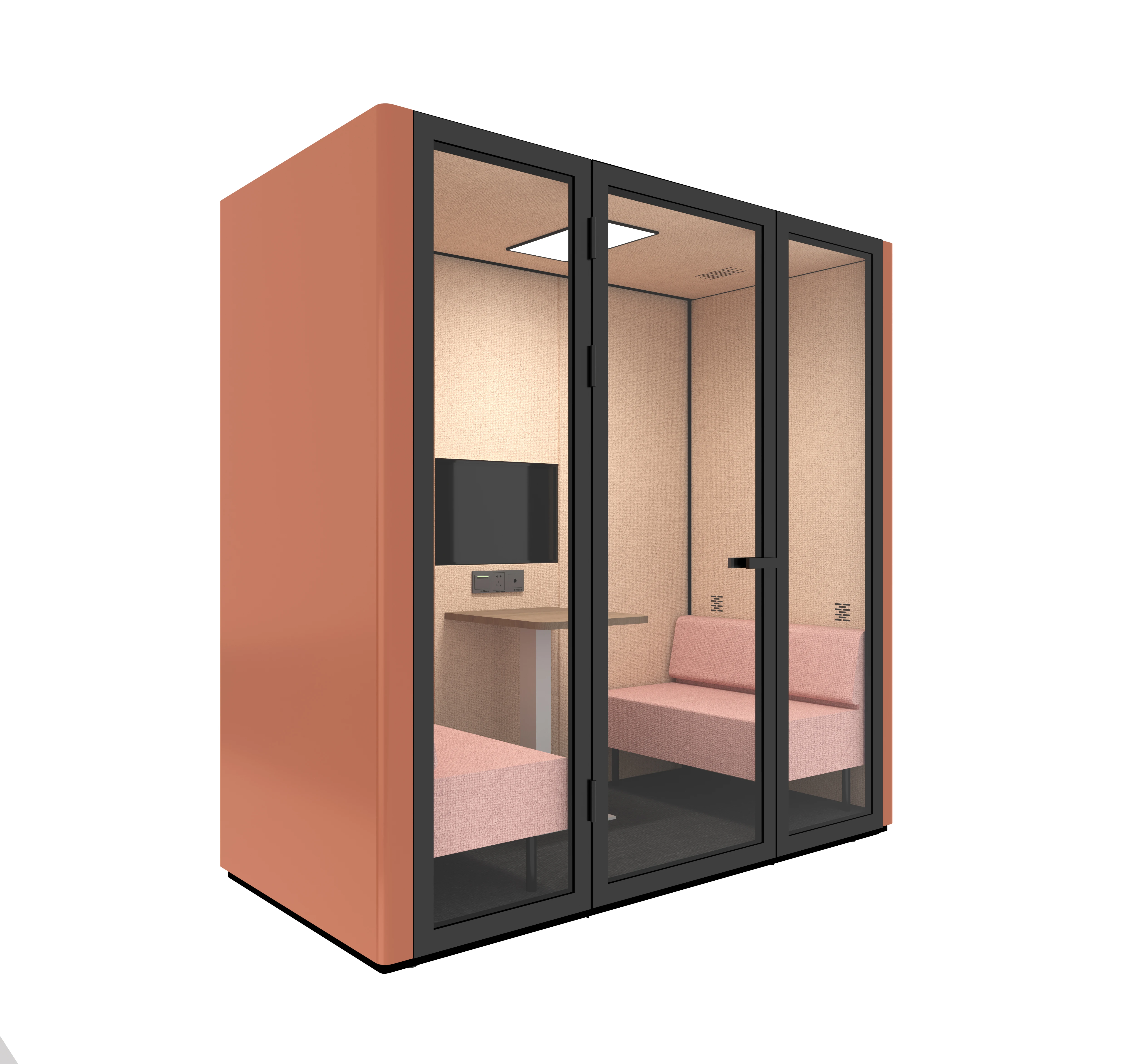 Flexspace 2023 new Professional Sound Proof Meeting Booth Office Pod For  Phone Call Acoustic Private Office Meeting Pod