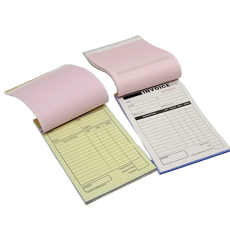 Custom Cheap Carbonless Restaurant Receipt Book And With guest Check Book Bill