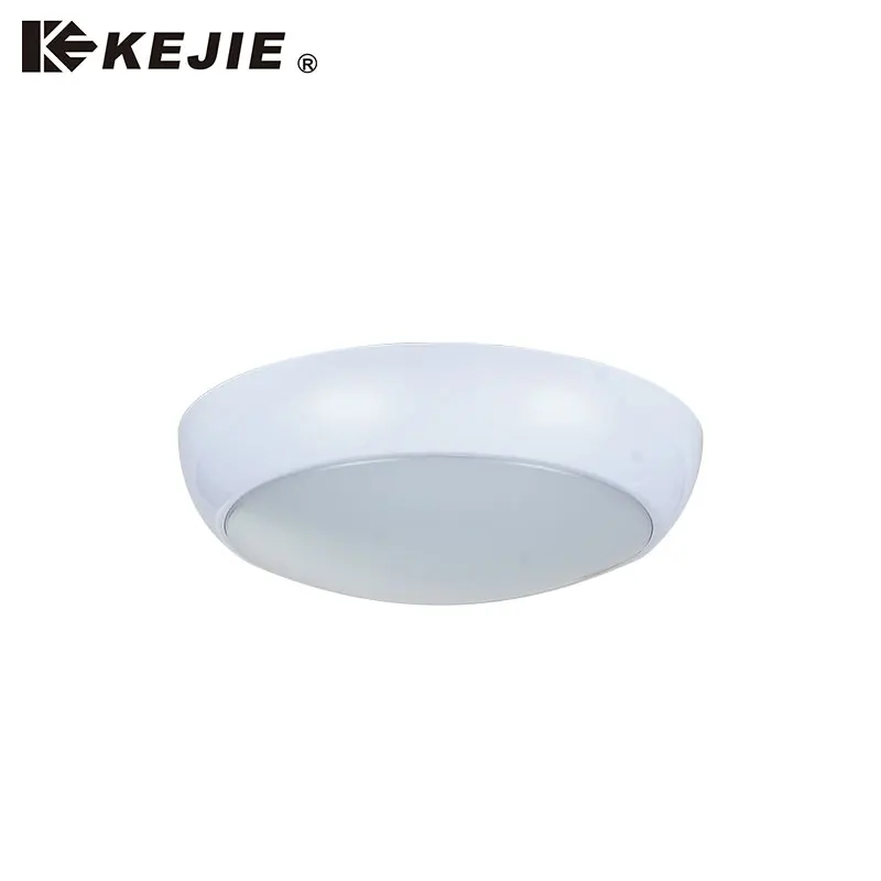Kejie 6 Вт/12 Вт/16 Вт 1200Lm круглая светодиодная перегородка Ip65 аварийный потолочный светильник с микроволновым датчиком