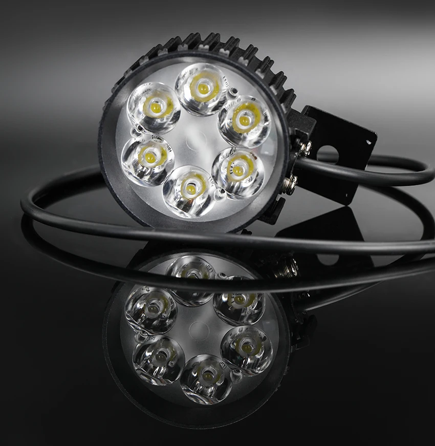 Mountain Light For Cycle Bike Bicycle Accessories Ebike Headlight 12v 24v 36v 48v 60v 72v Licht Mit Horn