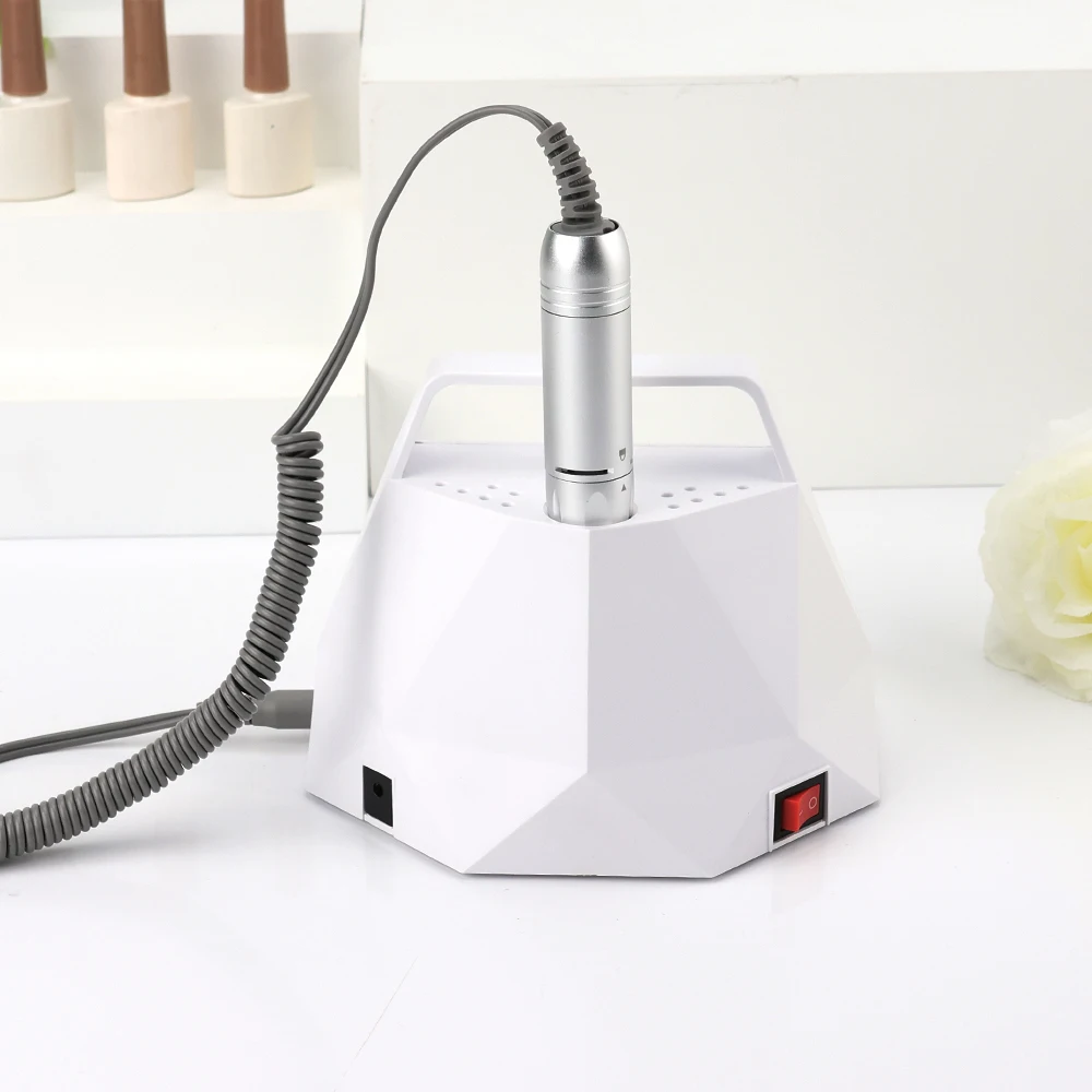 EU Electric 35000rpm Hand Piece Nail Drill Machine Strong Brushless Touch Screen Professional Nail Drill Pedicure