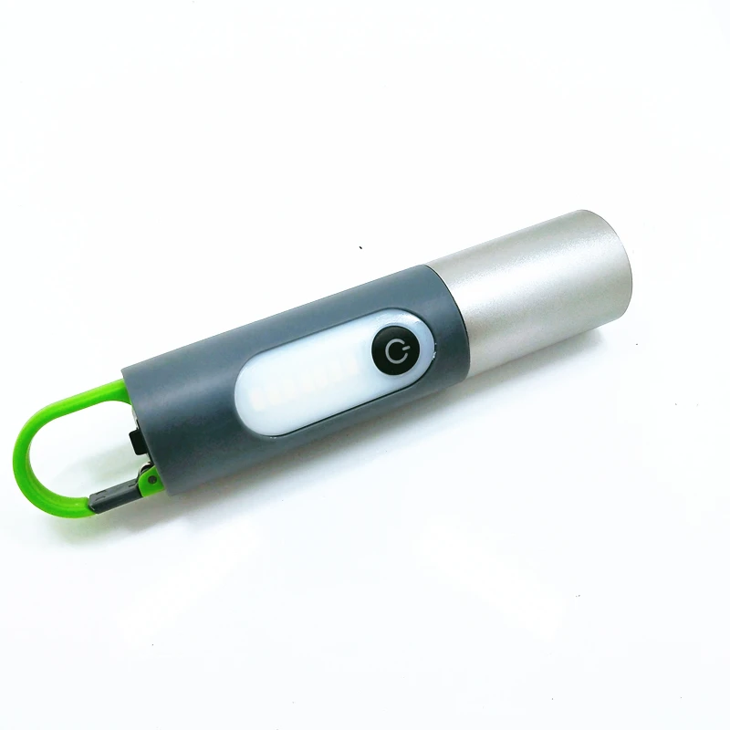 Portable mini Aluminum COB Tactical Torch,Zoomable Torch Waterproof LED USB rechargeable Flashlight