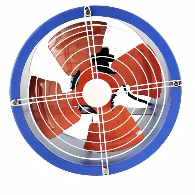 220v 380v Industrial Axial Flow Fan Air Circulation Galvanized Iron Blade Ventilation Fan Duct Air Exhaust Fan