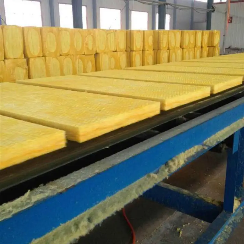 Manufacturer insulation production line felt sound silencer insulation glass wool