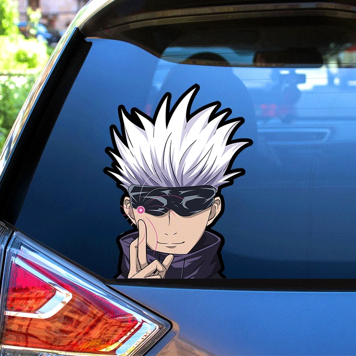 Best Sell Waterproof Sunproof Great Adhesive Japanese 3D Anime Vinyl  Car Stickers for Promotion Gift