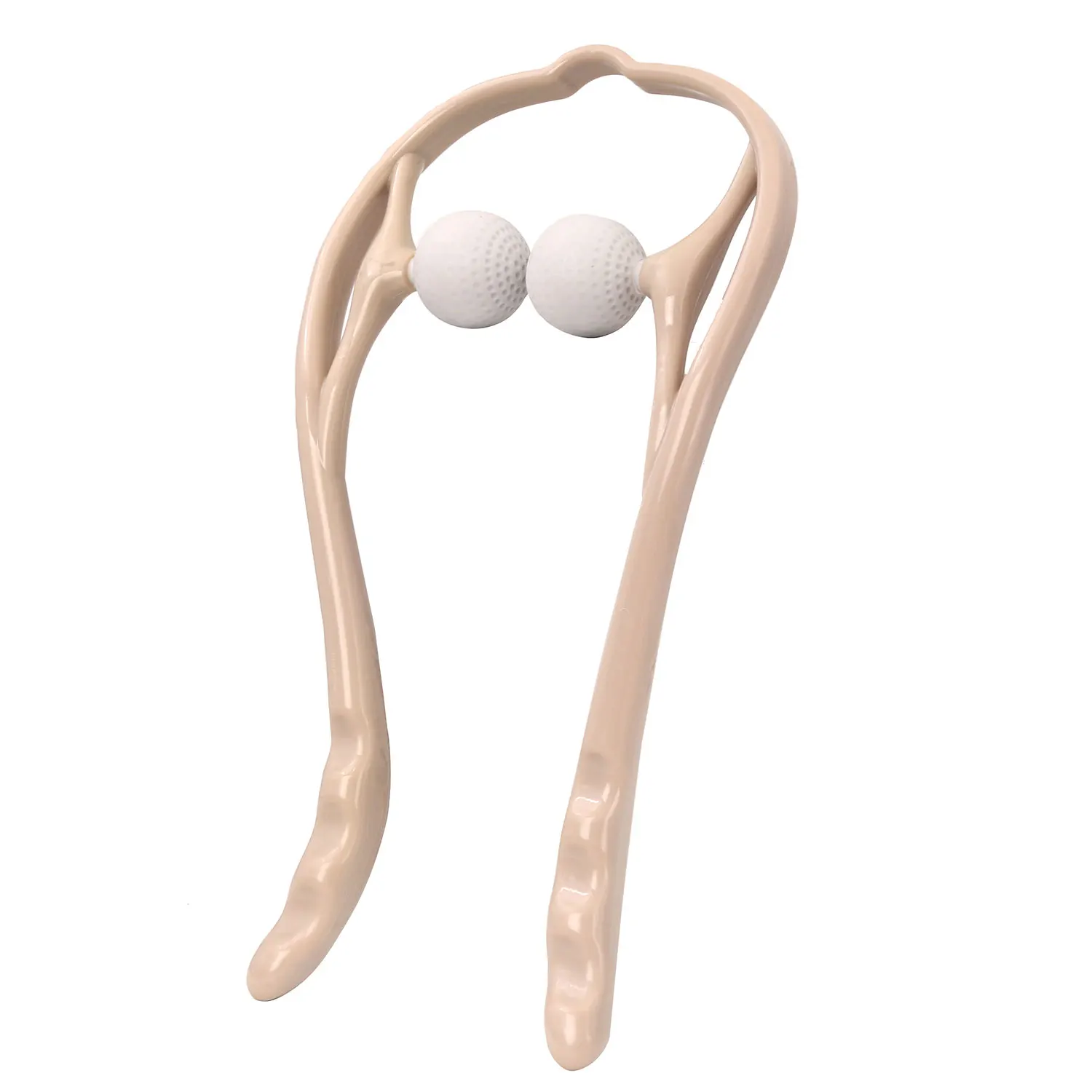
Double Balls Plastic Manual 3D Neck Massager 