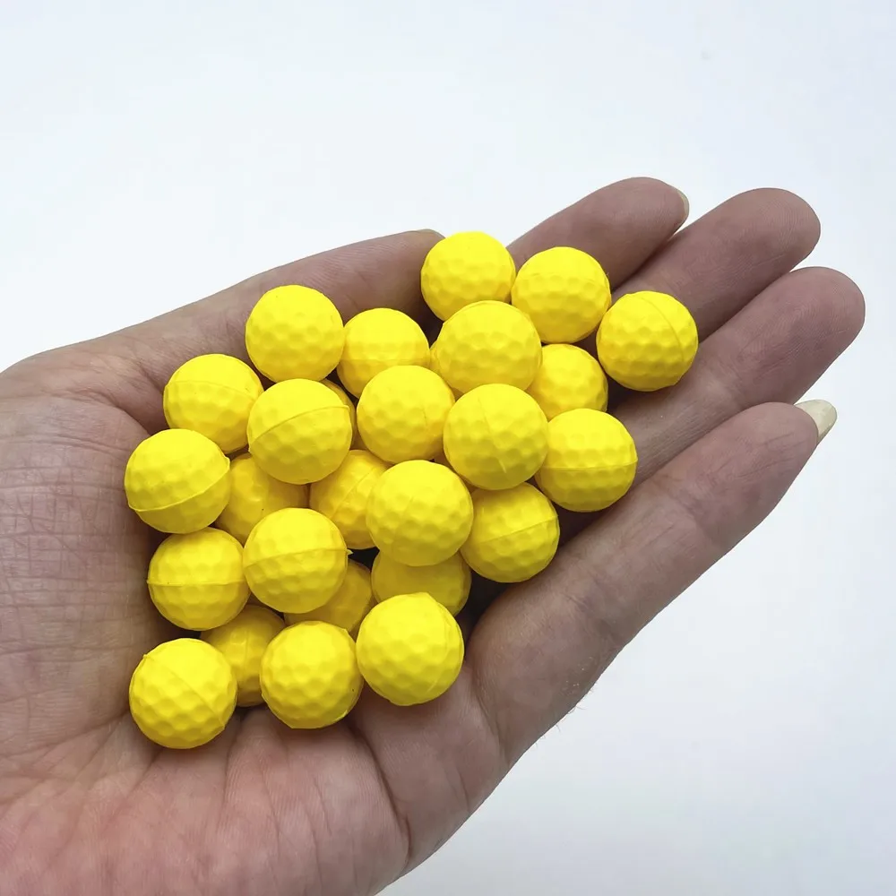 super cool safe game for kids gun game High density PU foam ball rounds Soft rubber ball