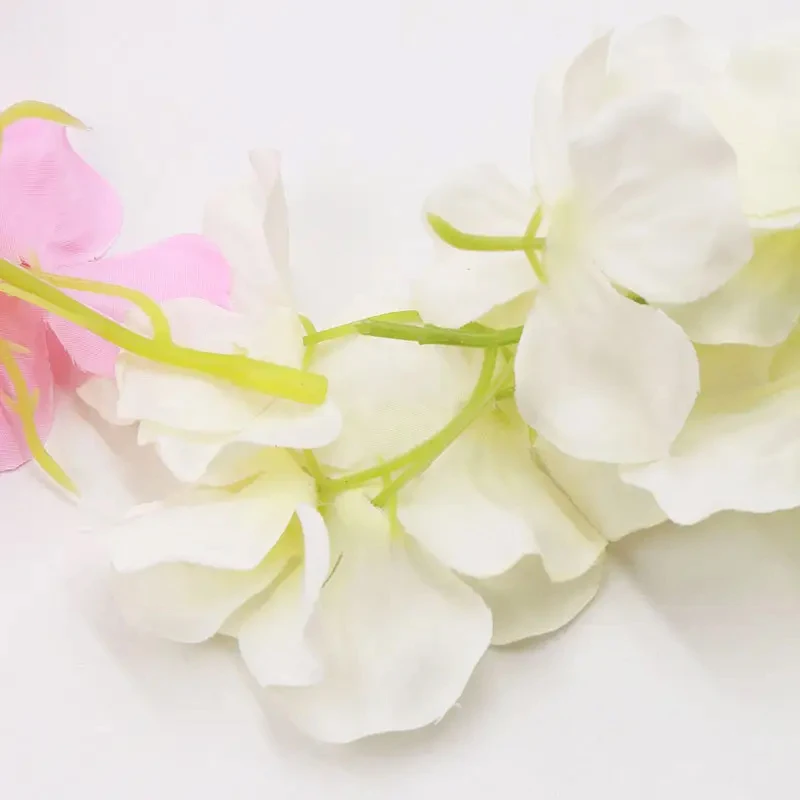 INUNION Factory Wholesale Wedding Decor Silk Vines Garland Artificial Wisteria Flower,Wisteria Hanging Flowers