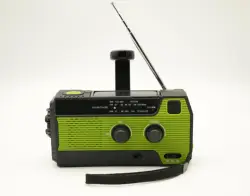 micro speaker solar fm radio mini am fm radio temperature alarm weather