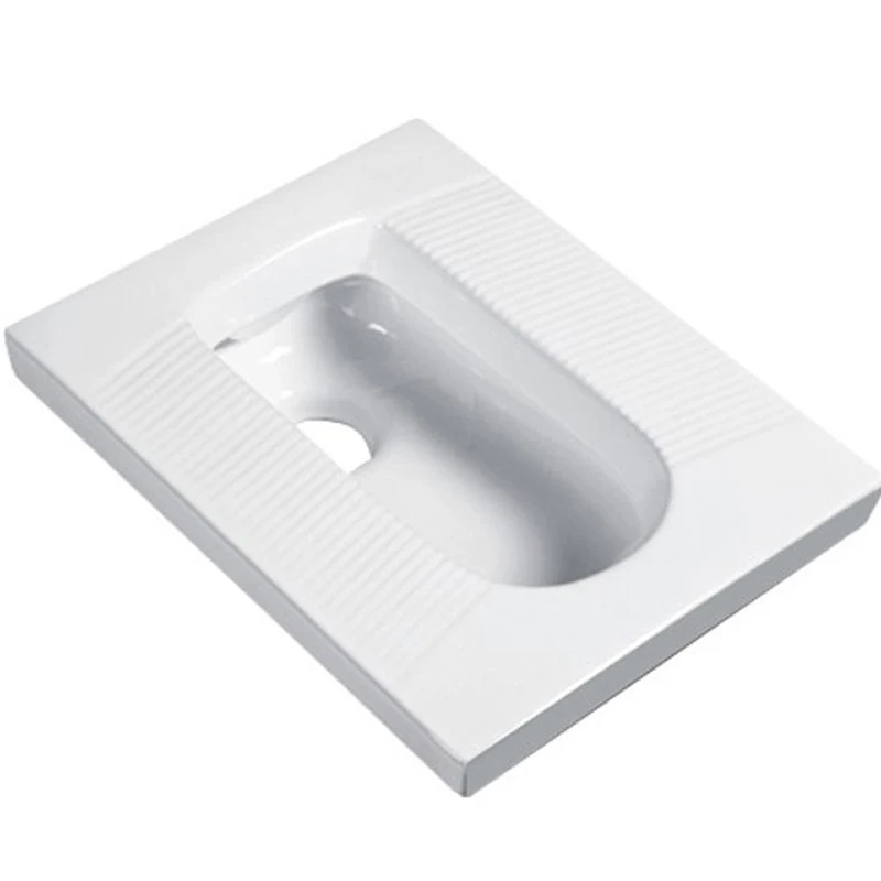Wholesale Sanitary Ware Cheap Porcelain Gravity Flushing Squat Pan