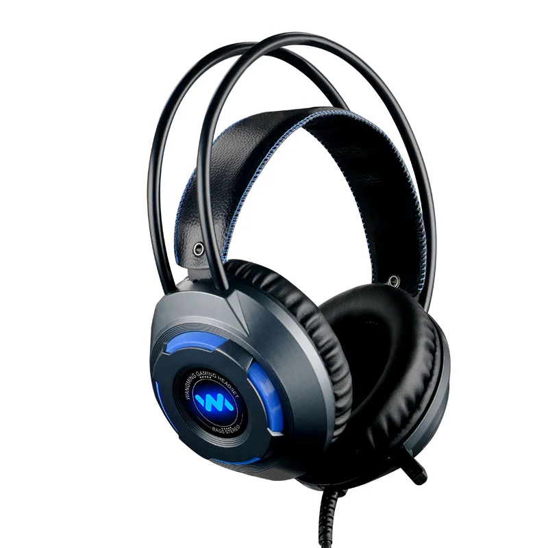
OEM Noise cancelling Glowing gaming Headset for ps4 pc, audifonos wired stereo gamer headphones with microphone 