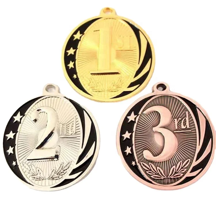Lower price  New design  Customized 1 2 3 place Sport Medal