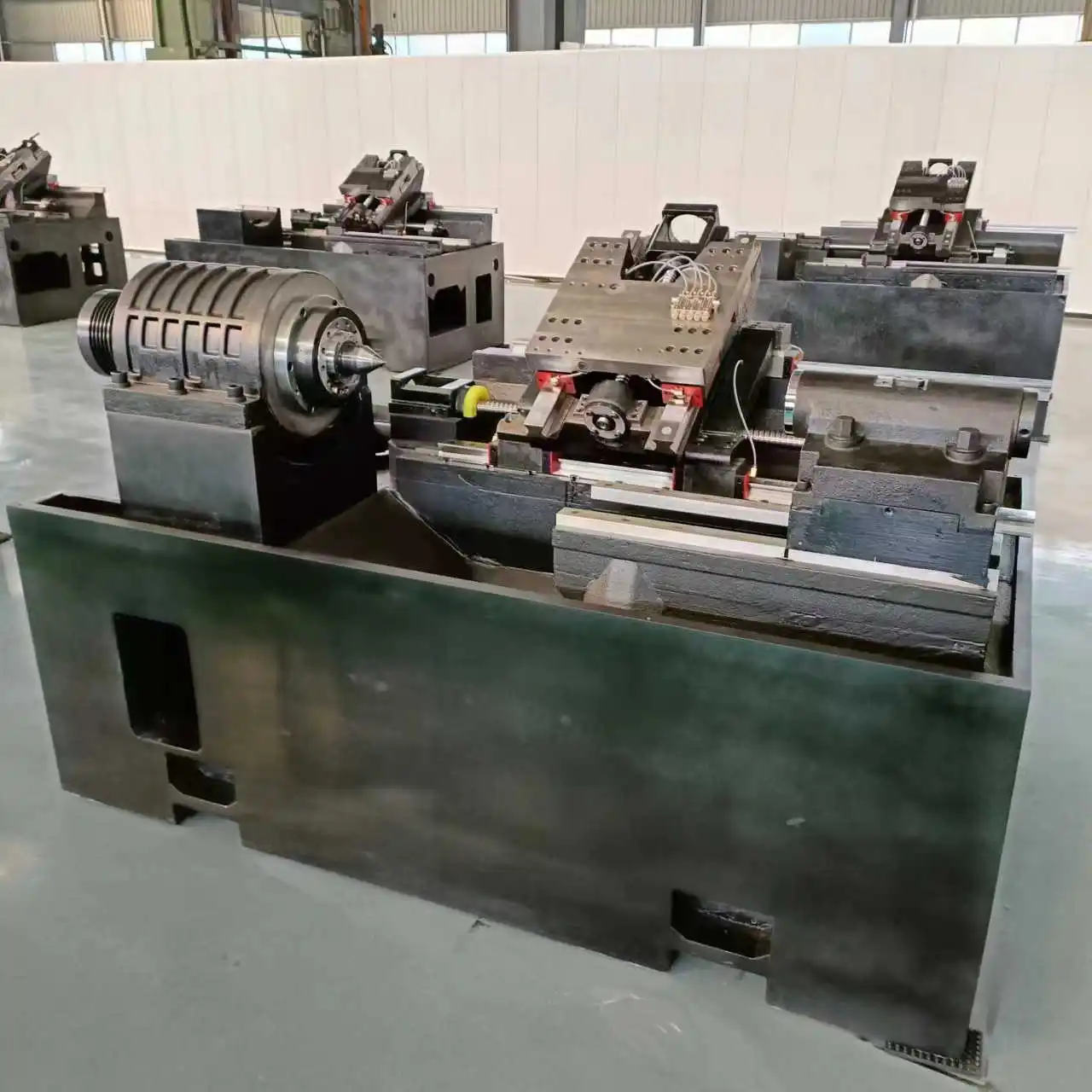 High Precision Metal Machining HSTC550 CNC Lathe Machine Programming Software